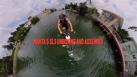 Manta5 SL3 Unboxing and Assembly – EFoil Miami.